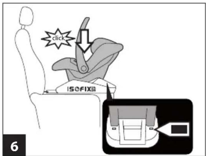 PEG PEREGO Isofix Base 0+1 K - isofix base 0^+1 K - 6