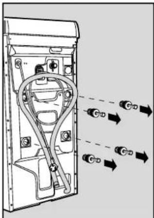 INDESIT WT 50 EX - the 4 screws! - 1