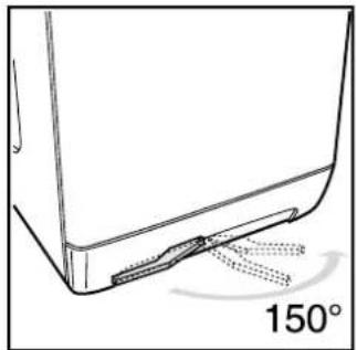 INDESIT WT 50 EX - Putting your appliance in place and moving it. - 1