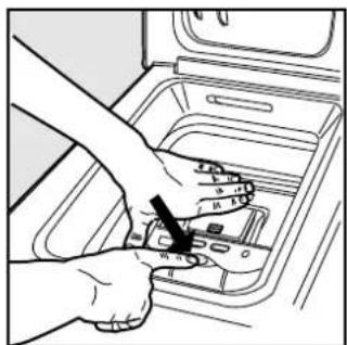 INDESIT WT 50 EX - How to open and shut the drumw to open air - 2