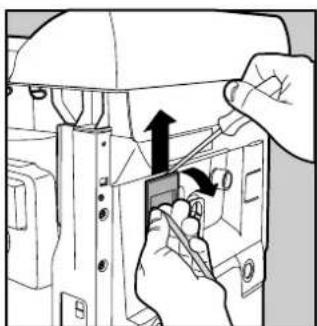 INDESIT WT 50 EX - How to change the power supply cable - 4