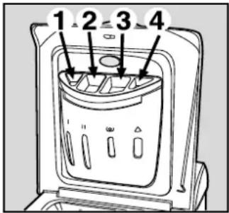 INDESIT WT 50 EX - The secrets of the detergent dispenser - 1