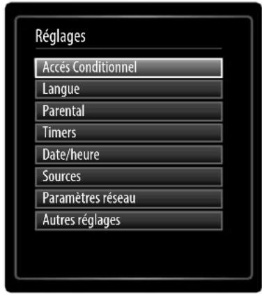 MEDION LIFE P15128 (MD 30654) - Menu Reglages - 1
