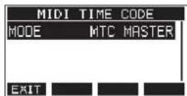 TASCAM Model 16 - Réglage du fonctionnement du time code MIDI - 1