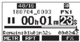 TASCAM Model 16 - Uso de la funciona de localización directa - 1