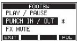TASCAM Model 16 - Using the footswitch to punch in/out - 1