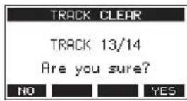 TASCAM Model 16 - Clearing tracks - 2