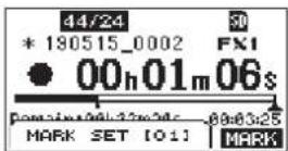 TASCAM Model 16 - Adding marks - 1