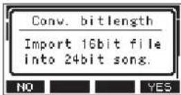 TASCAM Model 16 - Importing tracks - 2