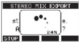 TASCAM Model 16 - Stereo mix export function - 3