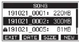 TASCAM Model 16 - Loading songs created on different TASCAM Model series products - 1