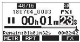 TASCAM Model 16 - Using the direct locate function to locate - 1
