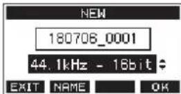 TASCAM Model 16 - Creating a New Song - 1