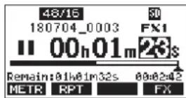 TASCAM Model 16 - Utilisation de la fonction d'accès direct - 1