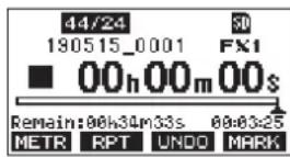 TASCAM Model 16 - Anulación de la operación anterior - 1