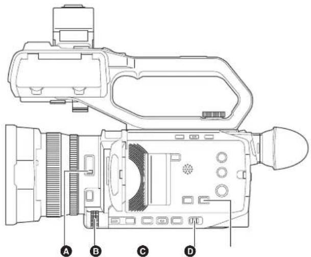 PANASONIC AGCX7 - Réglage de la balance des blancs et des noirs - 1