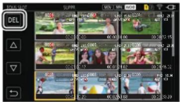 PANASONIC AGCX7 - Suppression des clips - 1