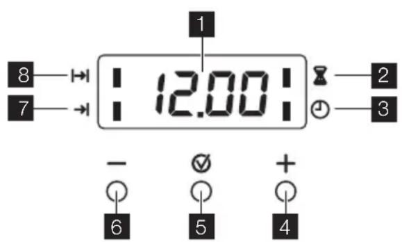 ELECTROLUX EKK603504X - Display - 1