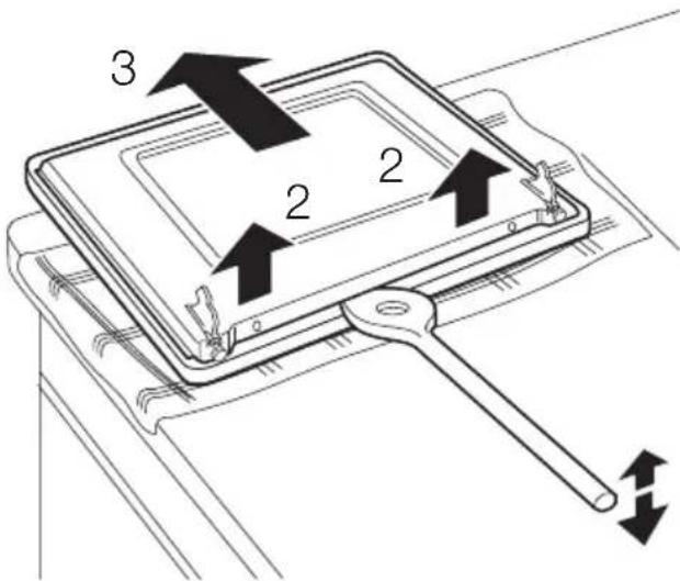 ELECTROLUX EKK603504X - Important Ne perdez pas les vis - 1