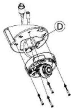 D-LINK DCS4633EV - Montaggio di DCS-37-3 (opzionale) - 3