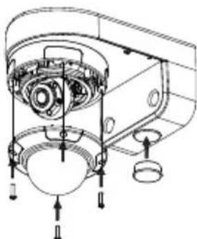 D-LINK DCS4633EV - Usando o DCS-37-1 Mount (optional) - 5