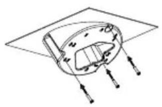 D-LINK DCS4633EV - Uso da base do DCS-37-3 (optional) - 2
