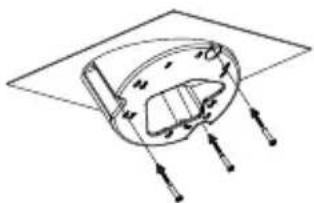 D-LINK DCS4633EV - Verwendung der DCS-37-3-Halterung (optional) - 2
