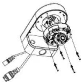 D-LINK DCS4633EV - Verwendung der DCS-37-1-Halterung (optional) - 4