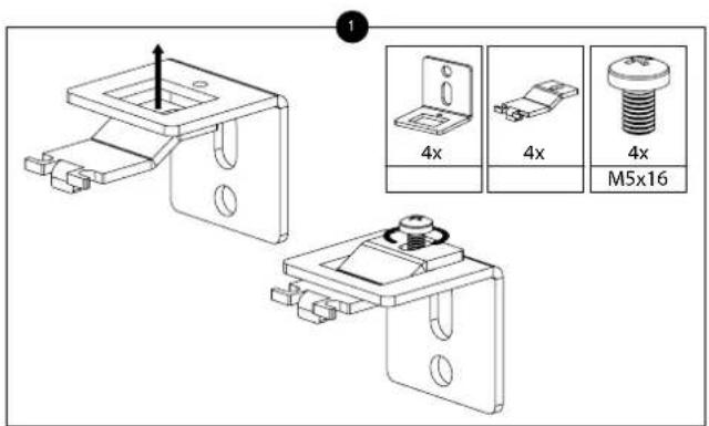 Legamaster 7196213 - • Instructions de montage - 2