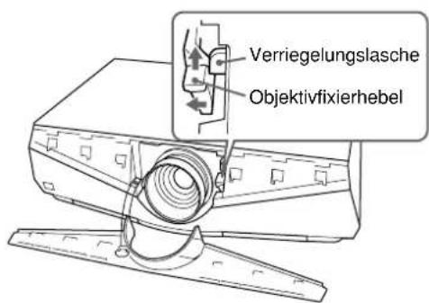 SONY VPLFX41L - Austauschen des Objektivs - 4