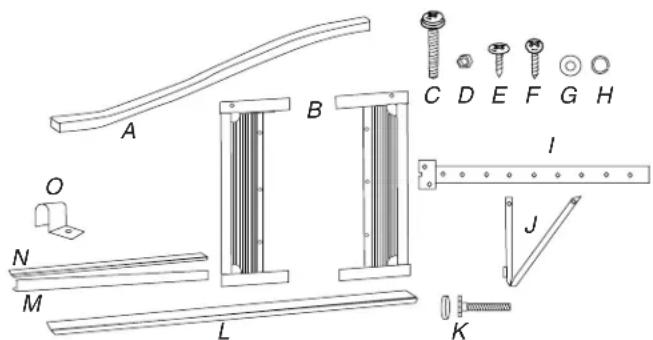 WHIRLPOOL ACE184PV0 - Parts Supplied - 1