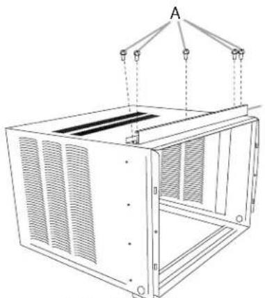 WHIRLPOOL ACE184PV0 - Instale la ranura superior - 1