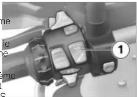 BMW R 1250 GS Adventure (2019) - ^t Activer la fonction ASC/DTC - 1
