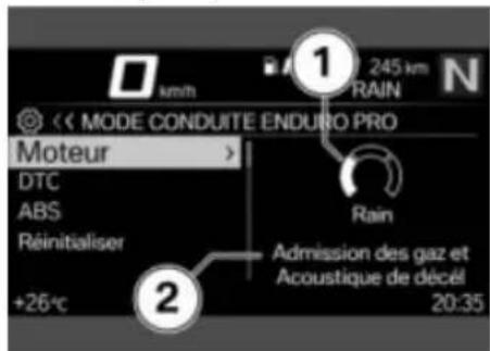 BMW R 1250 GS Adventure (2019) - Régler Enduro Pro - 1