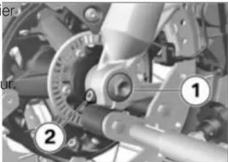 BMW R 1250 GS Adventure (2019) - Compression involontaire des plaquettes de frein - 3