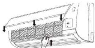 WHIRLPOOL SPIW312L - Curățarea filtrului de aer - 4