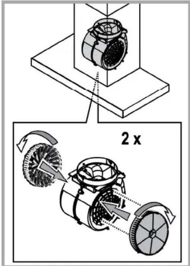 WHIRLPOOL WHSS 90F TS K - Поддръжка на филтъра с активен въглен - 1