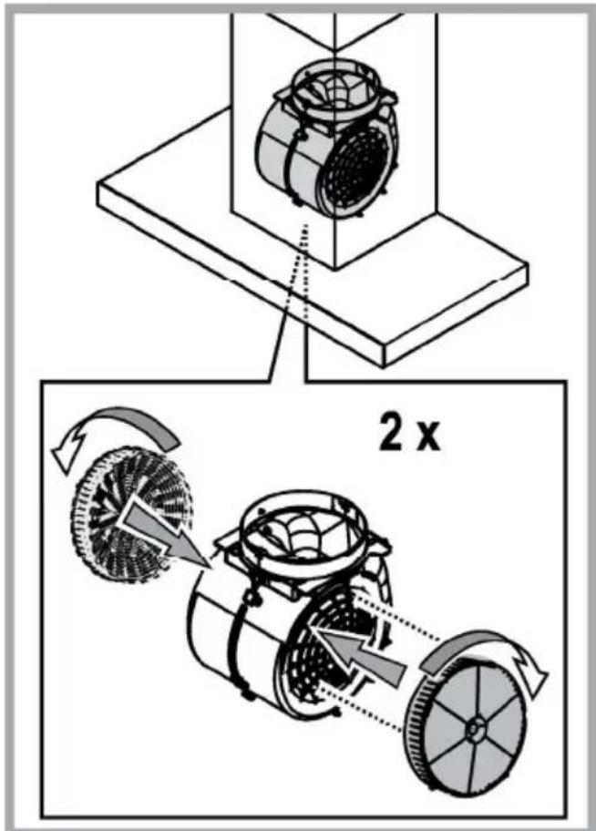 WHIRLPOOL WHSS 90F TS K - It absorbs unpleasant odors caused by cooking. - 1