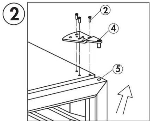 DANBY DBC039A1BDB - INSTRUCCIONES DE REVERSION DE PUERTA - 2