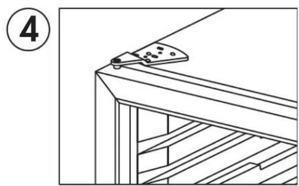 DANBY DBC039A1BDB - DOOR REVERSAL INSTRUCTIONS - 5