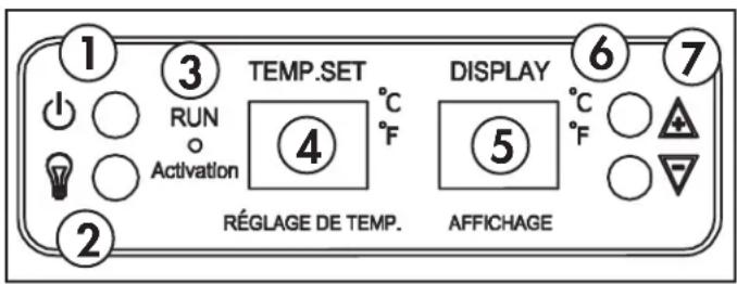 DANBY DBC039A1BDB - PANEL DE CONTROL - 1
