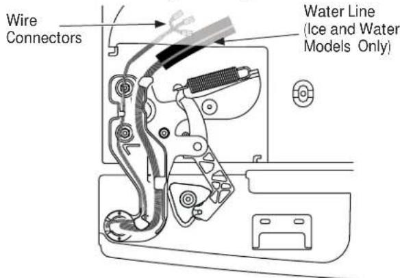GE GNE25JMKES - REMOVING LEFT DOOR - 3