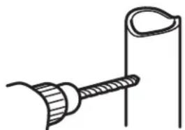 GE GNE25JMKES - DRILL THE HOLE FOR THE VALVE - 1