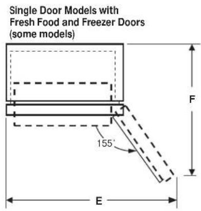 GE GNE25JMKES - APPLIANCE DIMENSIONS - 3