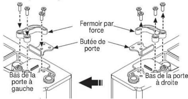 GE GNE25JMKES - RÉINSTALLER LA PORTE DU CONGÉLATEUR - 1