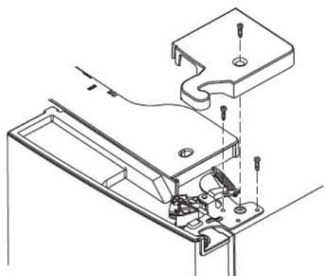 GE GNE25JMKES - REINSTALLING CENTER HINGE BRACKETS AND HINGES - 7