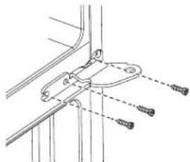 GE GNE25JMKES - REINSTALLATION DES SUPPORTS DE CHARNIÈRE ET DES CHARNIÈRES CENTRAUX - 1