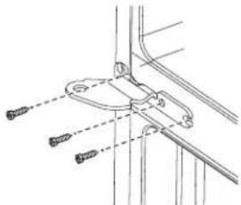 GE GNE25JMKES - REINSTALLING CENTER HINGE BRACKETS AND HINGES - 2
