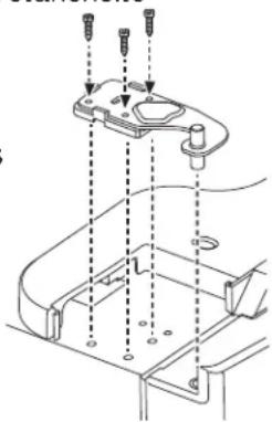 GE GNE25JMKES - REINSTALLER LA PORTE DU COMPARTIMENT RÉFRIGÉRATEUR - 3