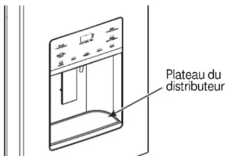 GE GNE25JMKES - Distributeur d'eau et de glaçons (Voir la section Commandes) - 1